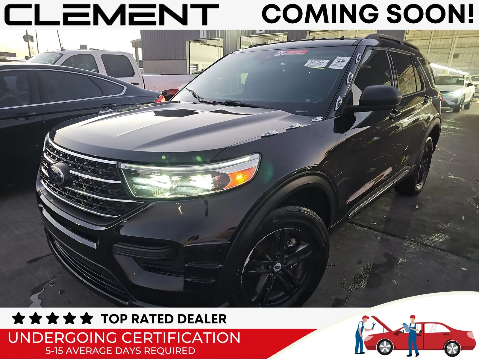 Black 2022 Ford Explorer XLT for sale in Florissant, MO