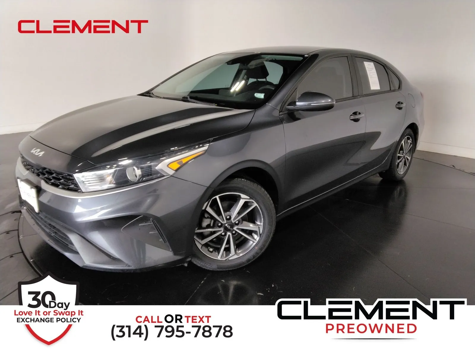 Gray 2022 Kia Forte LXS for sale in Florissant, MO