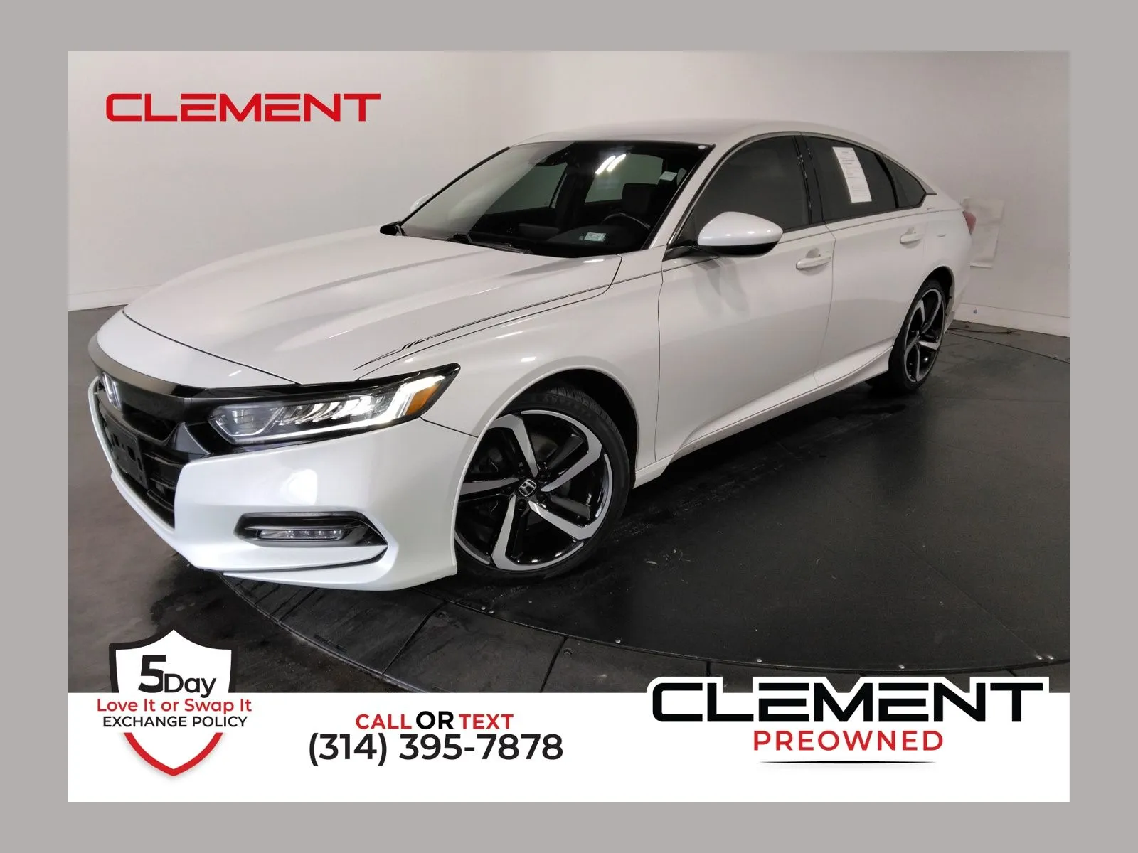 White 2020 Honda Accord Sport for sale in Florissant, MO