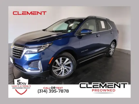 Blue 2022 Chevrolet Equinox Premier for sale in Florissant, MO