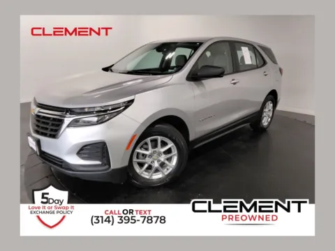 Silver 2022 Chevrolet Equinox LS for sale in Florissant, MO