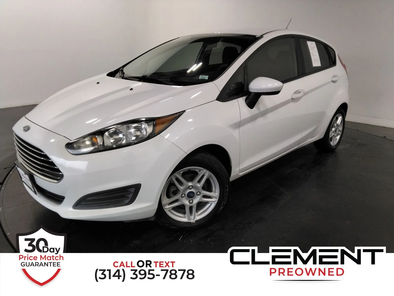 White 2019 Ford Fiesta SE for sale in Florissant, MO