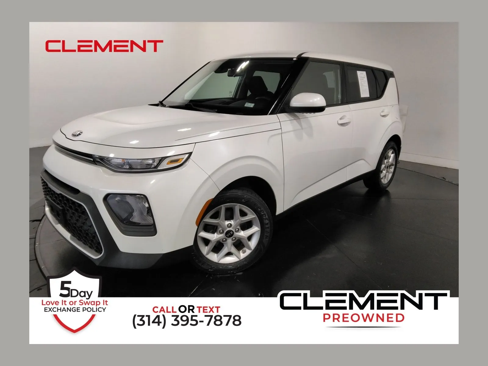 White 2020 Kia Soul S for sale in Florissant, MO