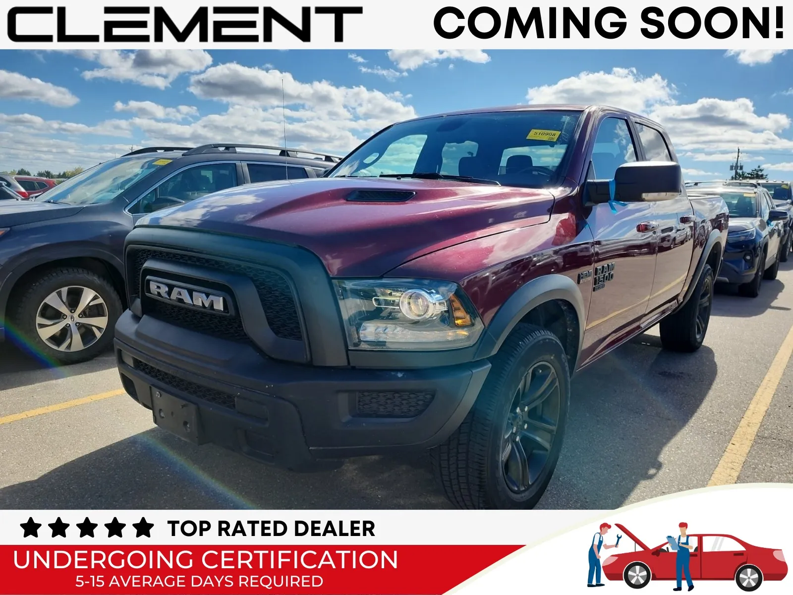 Red 2022 Ram 1500 Classic Warlock for sale in Florissant, MO