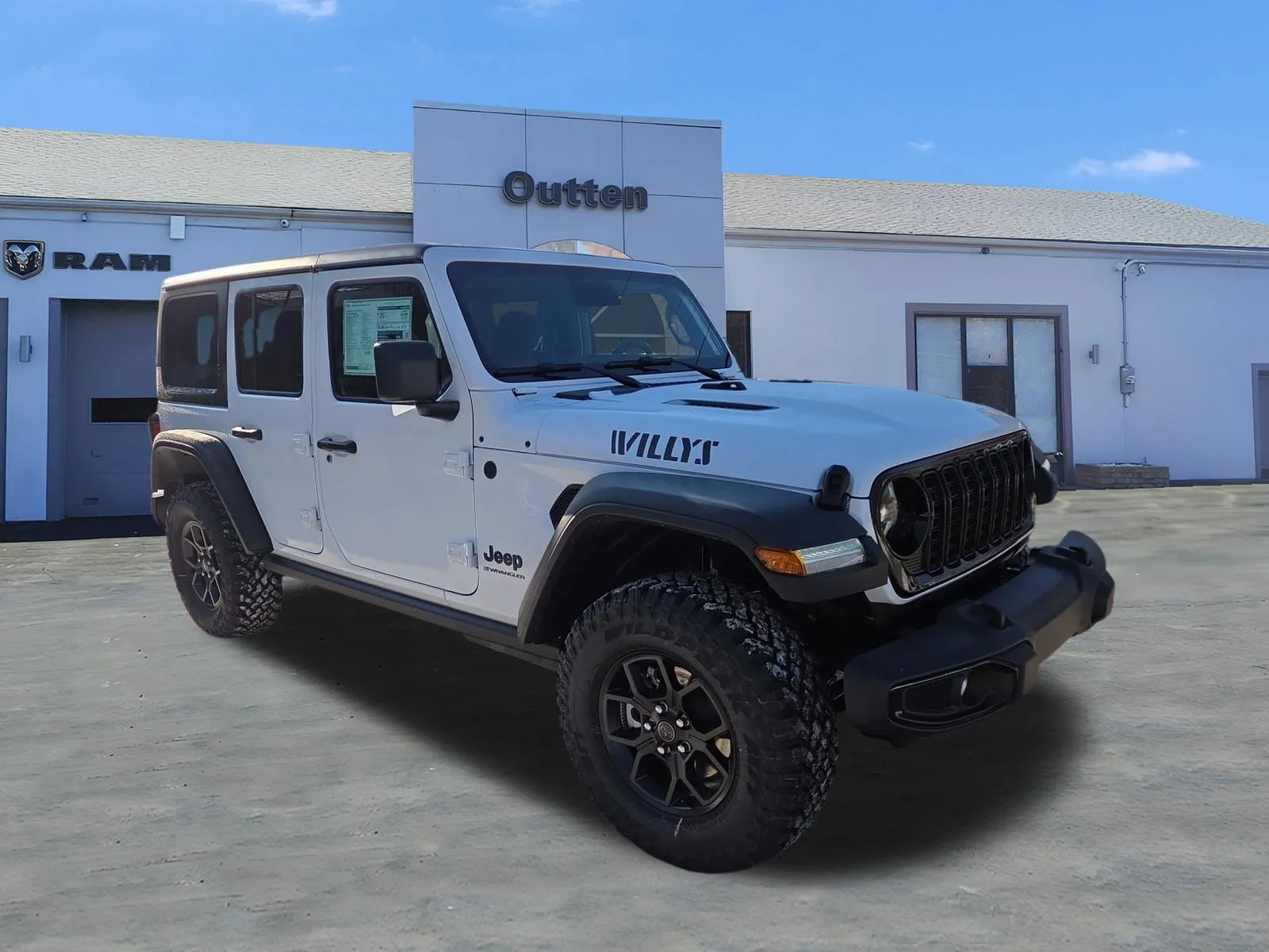 White 2026 Jeep Wrangler Willys for sale in Tamaqua, PA