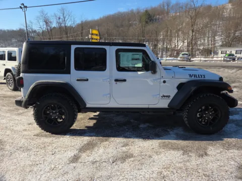 Photos of 2026 Jeep Wrangler Willys for sale in Tamaqua, PA at Outten Chrysler Dodge Jeep Ram of Tamaqua