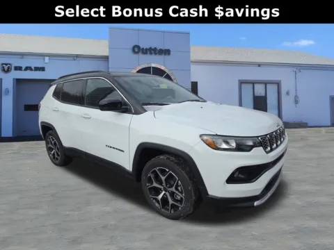 White 2026 Jeep Compass Limited for sale in Tamaqua, PA