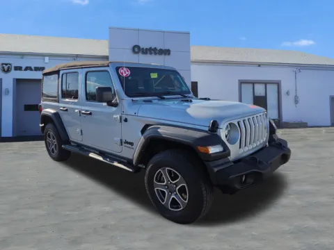 Silver 2022 Jeep Wrangler Unlimited Sport S for sale in Tamaqua, PA