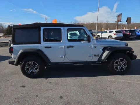 Photos of 2022 Jeep Wrangler Unlimited Sport S for sale in Tamaqua, PA at Outten Chrysler Dodge Jeep Ram of Tamaqua