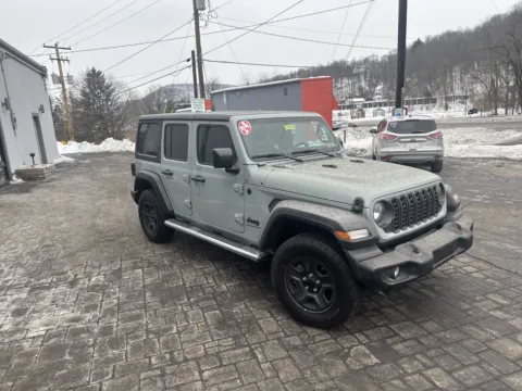 Photos of 2024 Jeep Wrangler Sport for sale in Tamaqua, PA at Outten Chrysler Dodge Jeep Ram of Tamaqua