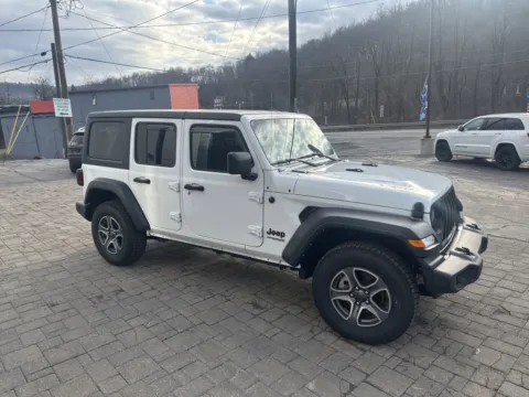 Photos of 2022 Jeep Wrangler Unlimited Sport S for sale in Tamaqua, PA at Outten Chrysler Dodge Jeep Ram of Tamaqua