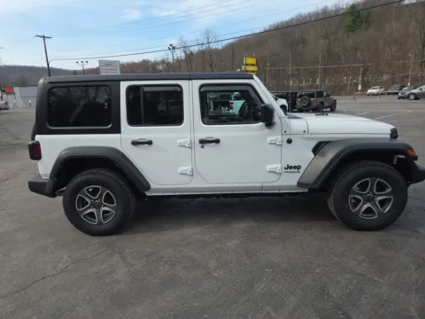 Photos of 2022 Jeep Wrangler Unlimited Sport S for sale in Tamaqua, PA at Outten Chrysler Dodge Jeep Ram of Tamaqua