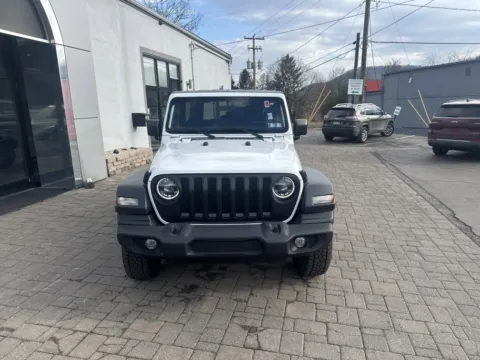 White 2022 Jeep Wrangler Unlimited Sport S for sale in Tamaqua, PA