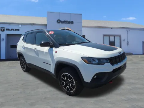 White 2025 Jeep Compass Trailhawk for sale in Tamaqua, PA