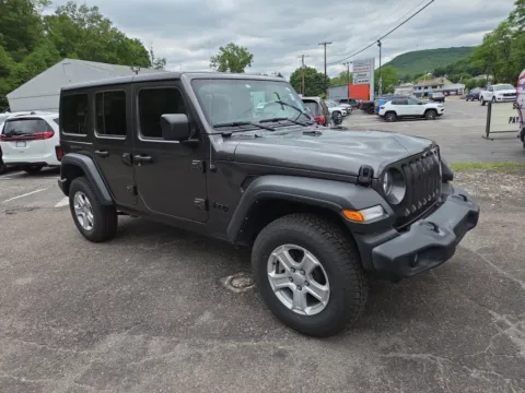 Gray 2022 Jeep Wrangler Unlimited Sport S for sale in Tamaqua, PA
