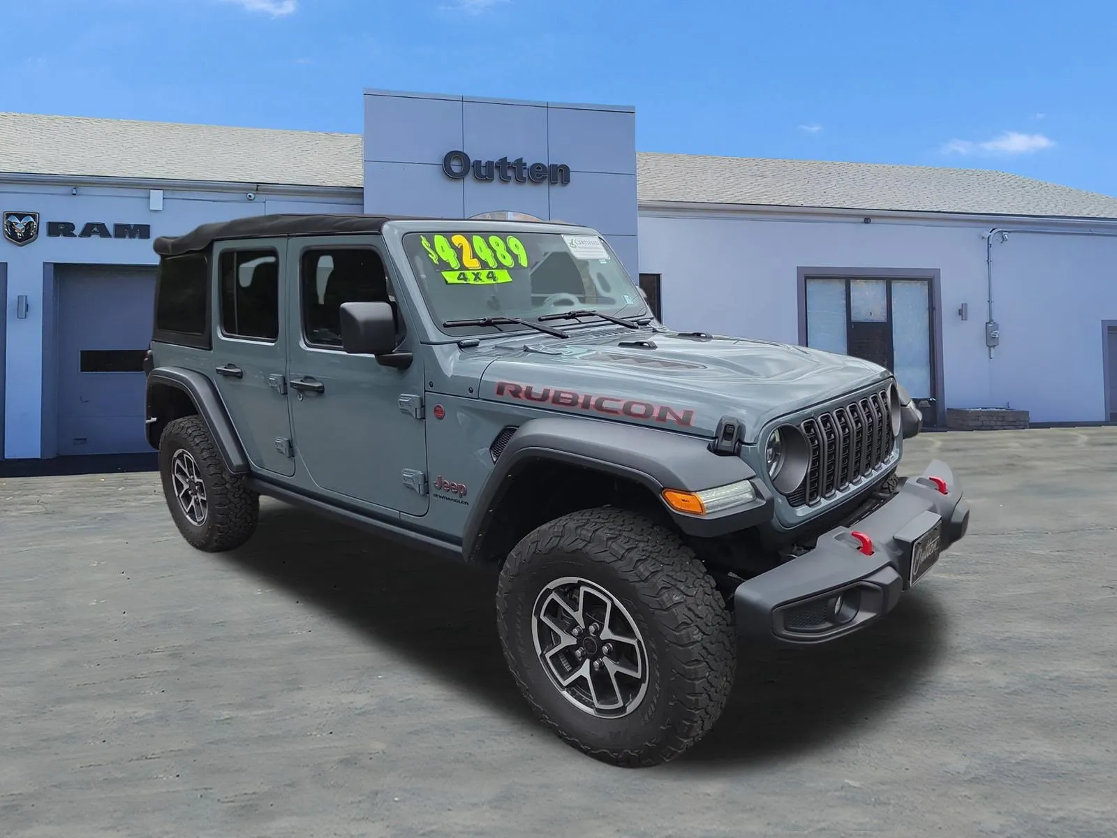 Gray 2024 Jeep Wrangler Rubicon for sale in Tamaqua, PA