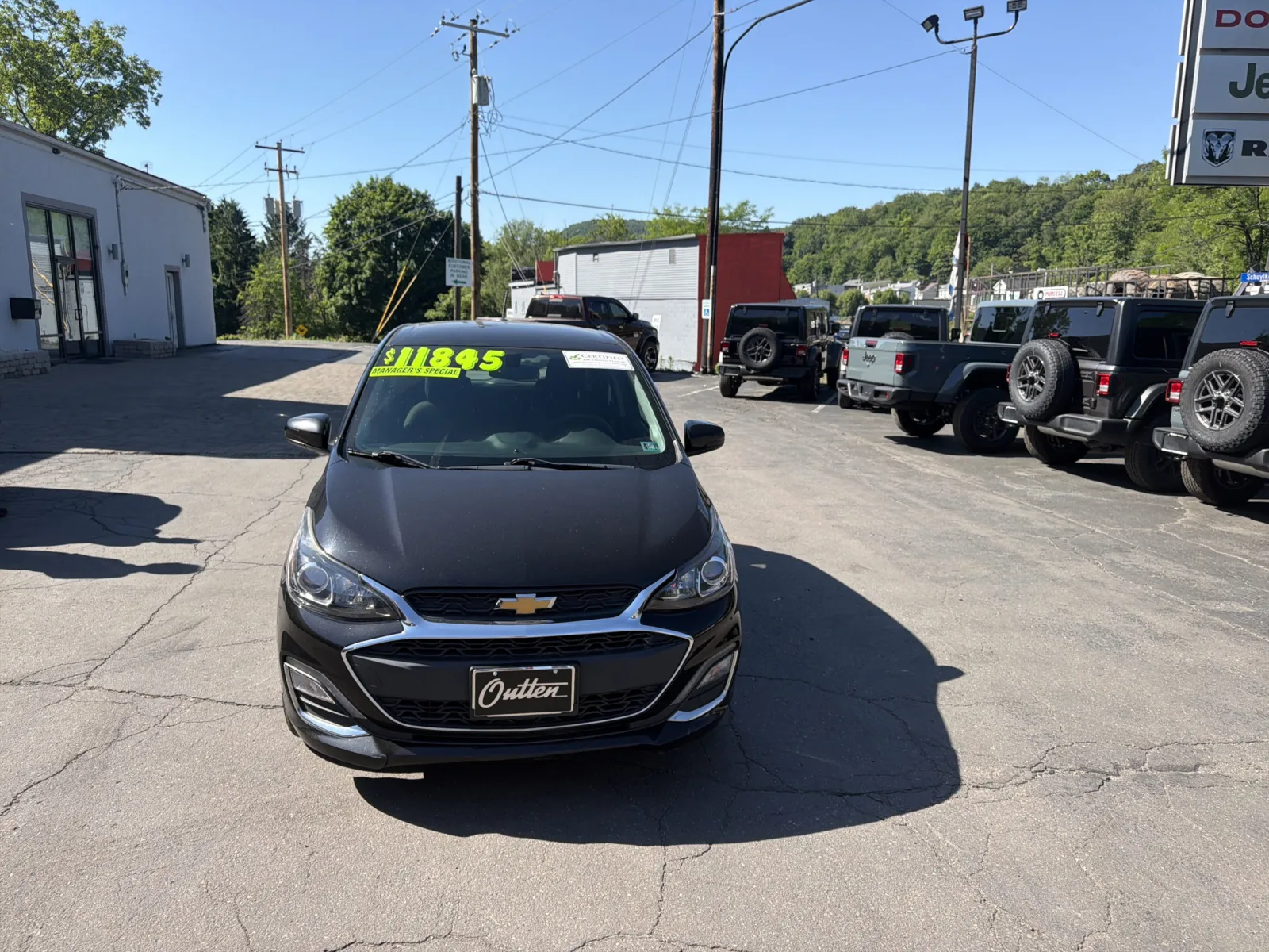 Used 2021 Chevrolet Spark 1LT with VIN KL8CD6SA2MC218769 for sale in Tamaqua, PA