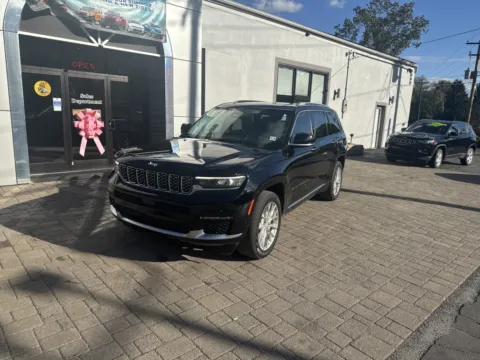 Black 2021 Jeep Grand Cherokee L Summit for sale in Tamaqua, PA