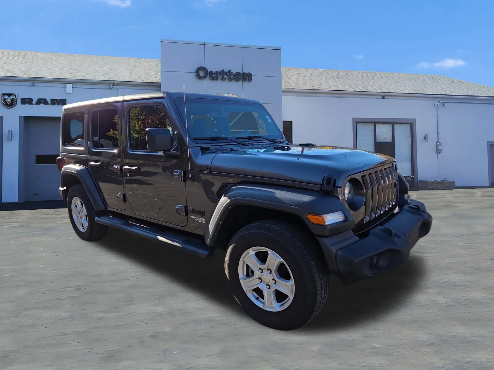 Gray 2021 Jeep Wrangler Unlimited Sport S for sale in Tamaqua, PA