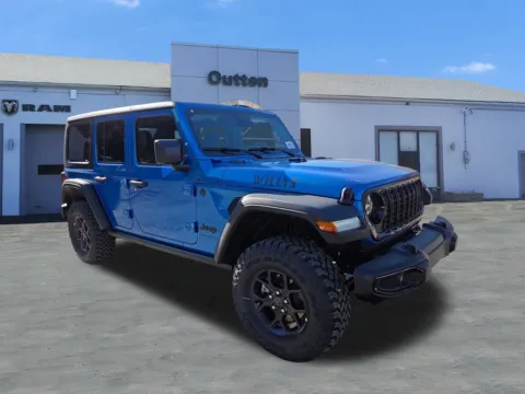 Blue 2026 Jeep Wrangler Willys for sale in Tamaqua, PA