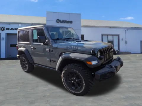 Gray 2021 Jeep Wrangler Willys for sale in Tamaqua, PA