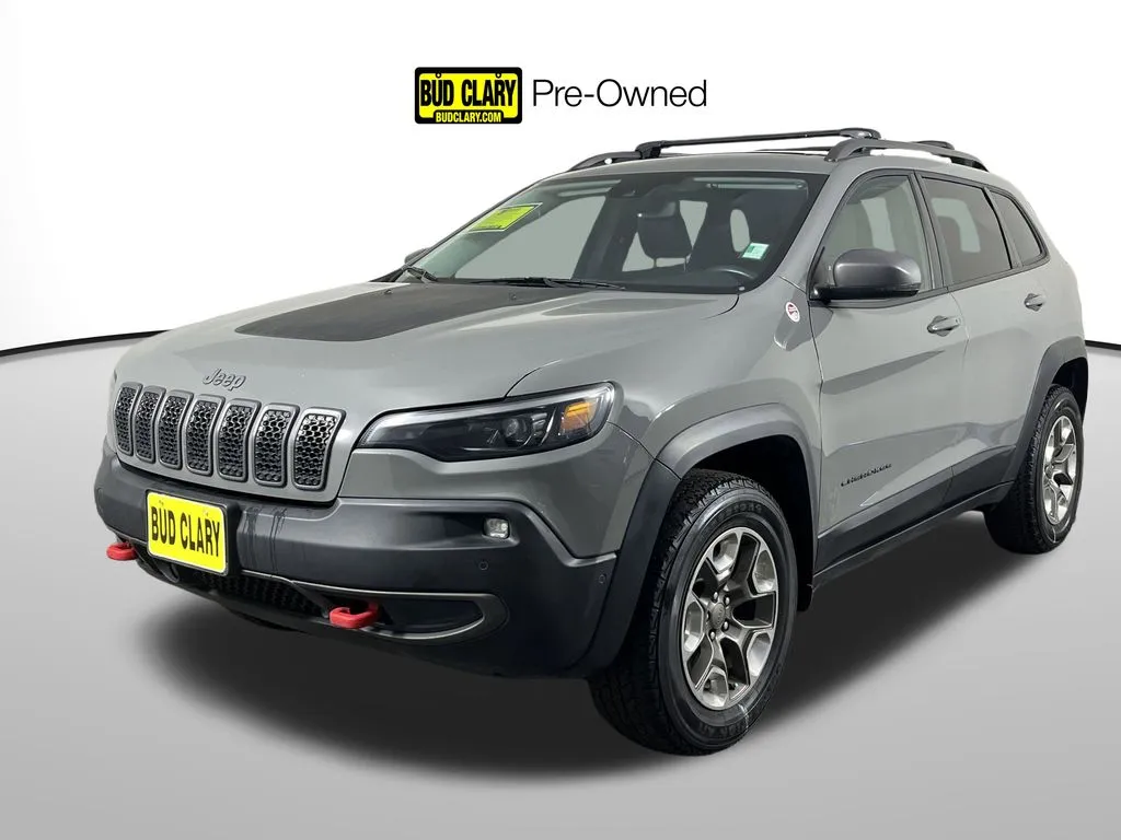 Gray 2019 Jeep Cherokee Trailhawk for sale in Auburn, WA