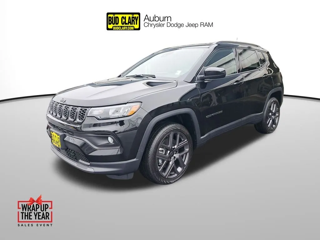 Black 2026 Jeep Compass Latitude for sale in Auburn, WA