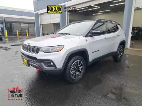 Silver 2026 Jeep Compass Trailhawk for sale in Auburn, WA