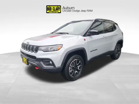 Silver 2026 Jeep Compass Trailhawk for sale in Auburn, WA