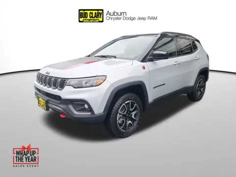 Silver 2026 Jeep Compass Trailhawk for sale in Auburn, WA