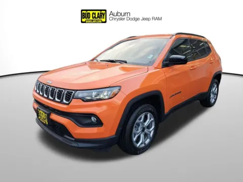 Orange 2026 Jeep Compass Latitude for sale in Auburn, WA