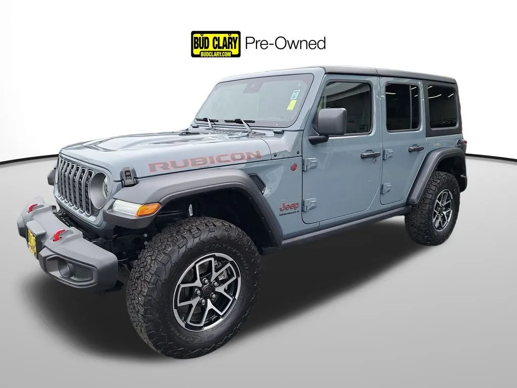 Gray 2025 Jeep Wrangler Rubicon for sale in Auburn, WA