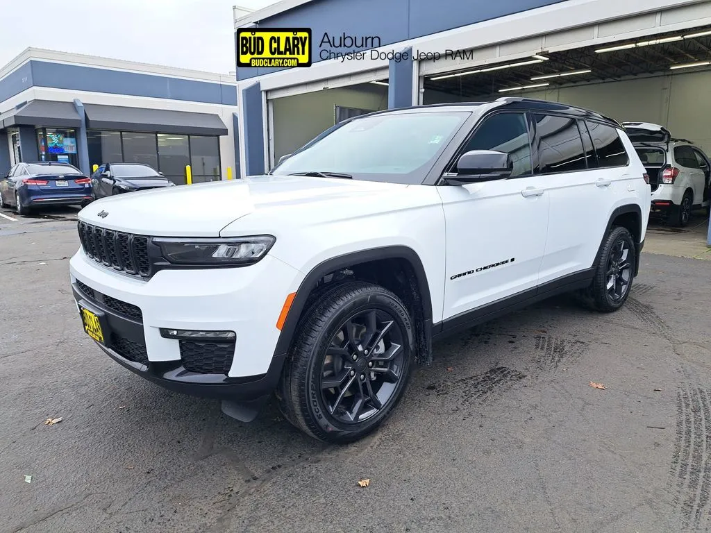 White 2025 Jeep Grand Cherokee L Limited for sale in Auburn, WA