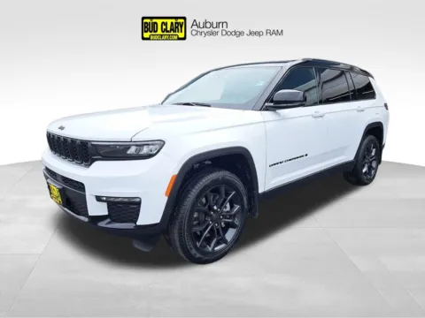 White 2025 Jeep Grand Cherokee L Limited for sale in Auburn, WA