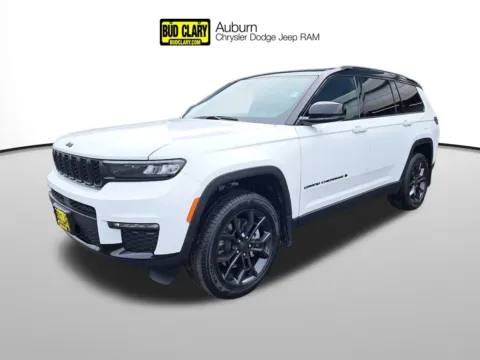 White 2025 Jeep Grand Cherokee L Limited for sale in Auburn, WA