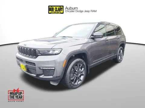 Gray 2025 Jeep Grand Cherokee L Limited for sale in Auburn, WA