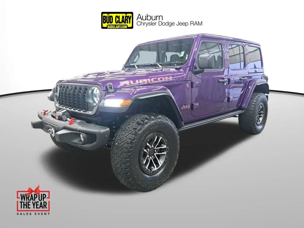 Purple 2026 Jeep Wrangler Rubicon X for sale in Auburn, WA