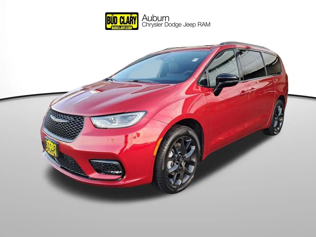 Red 2026 Chrysler Pacifica Limited for sale in Auburn, WA