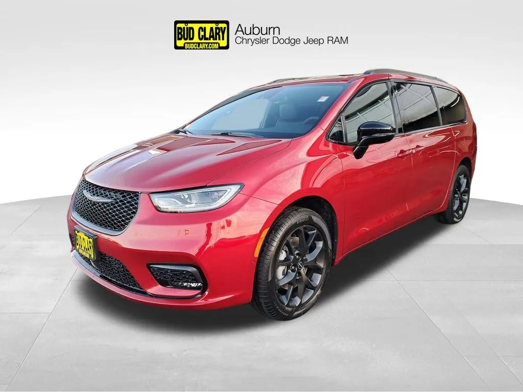 Red 2026 Chrysler Pacifica Limited for sale in Auburn, WA