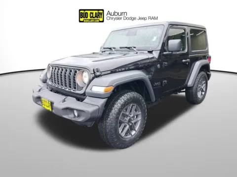Black 2026 Jeep Wrangler Sport S for sale in Auburn, WA
