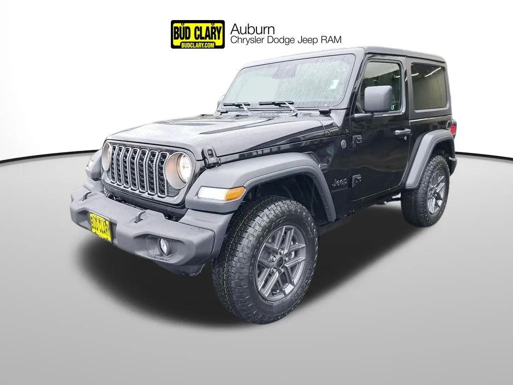 Black 2026 Jeep Wrangler Sport S for sale in Auburn, WA
