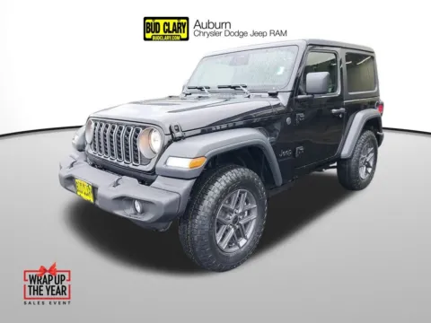 Black 2026 Jeep Wrangler Sport S for sale in Auburn, WA