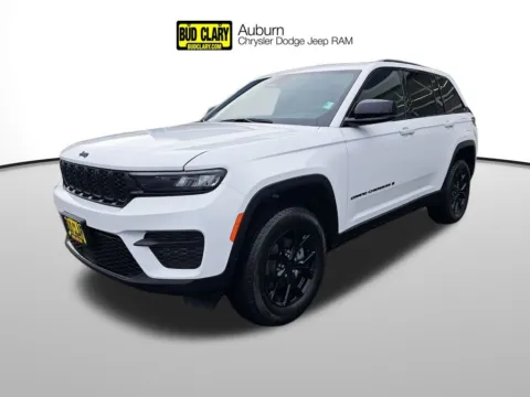 White 2025 Jeep Grand Cherokee Altitude X for sale in Auburn, WA
