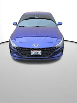 Photos of 2021 Hyundai Elantra Hybrid Blue for sale in Auburn, WA at Auburn CDJR