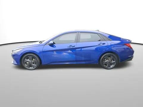 Photos of 2021 Hyundai Elantra Hybrid Blue for sale in Auburn, WA at Auburn CDJR