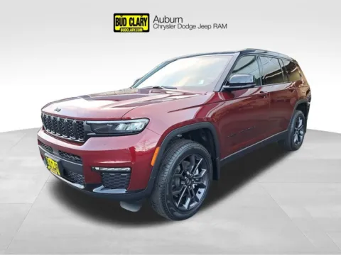 Red 2025 Jeep Grand Cherokee L Limited for sale in Auburn, WA