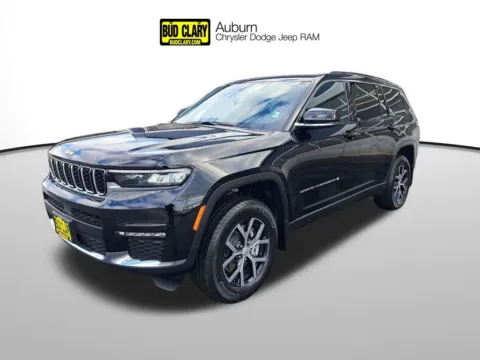 Black 2025 Jeep Grand Cherokee L Limited for sale in Auburn, WA