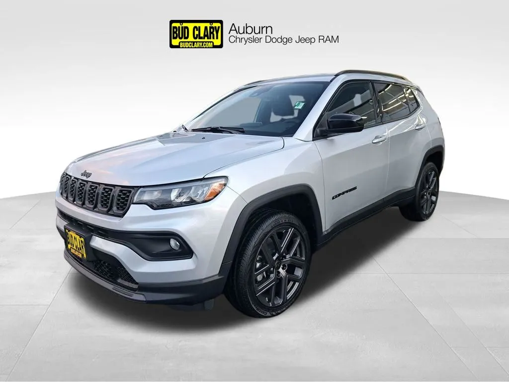 Silver 2026 Jeep Compass Latitude for sale in Auburn, WA