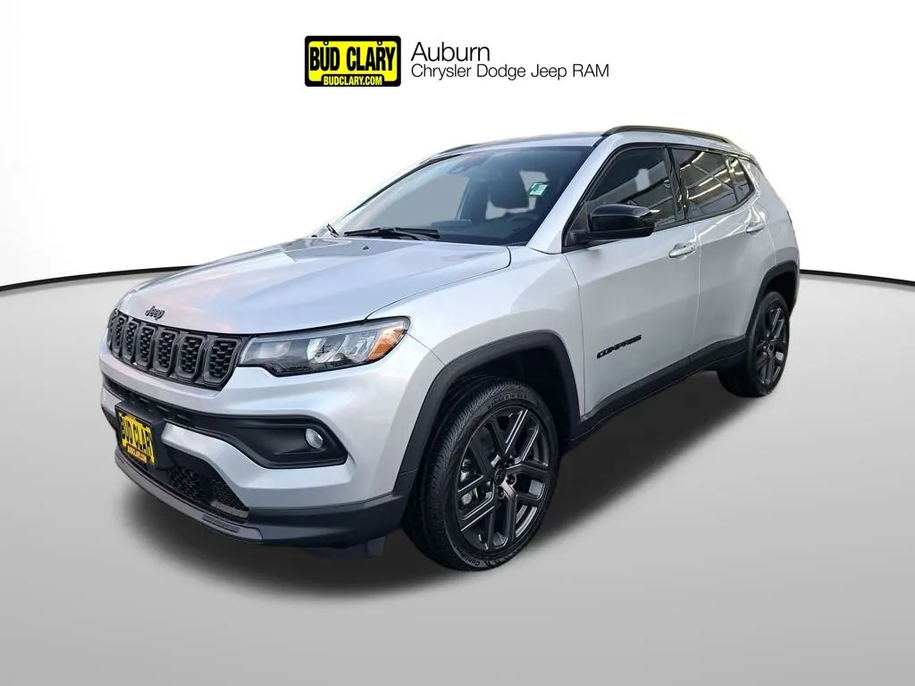 Silver 2026 Jeep Compass Latitude for sale in Auburn, WA
