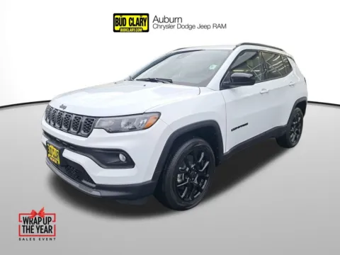White 2026 Jeep Compass Latitude for sale in Auburn, WA